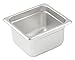 Winco SPJL-604 Anti-Jamming Steam Pan, 1/6 by 4-Inch, Standard Weight
