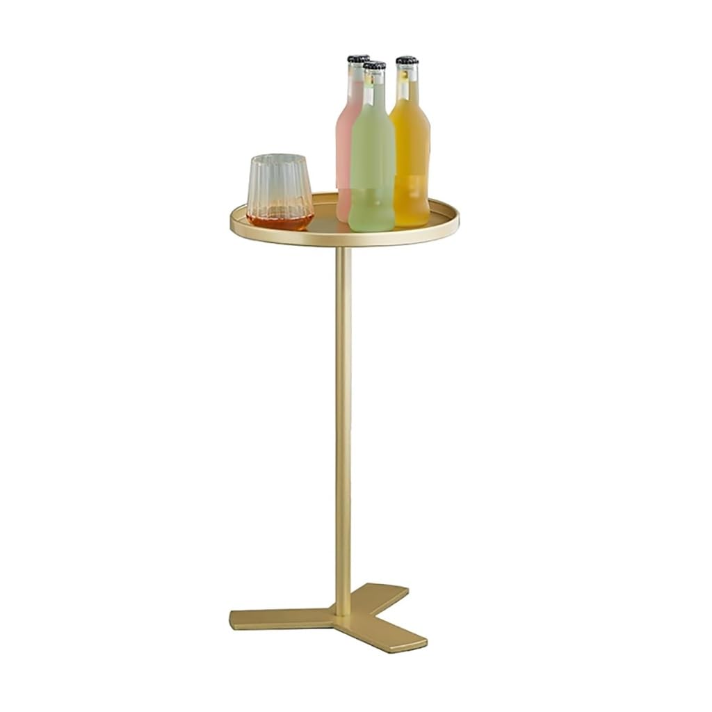 Table d'appoint en métal au design moderne et finitions soignées