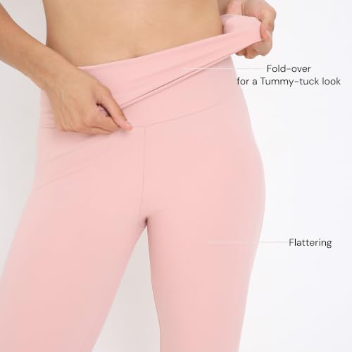 Image of Terractive Cuddle Flares for Women | TerraSoft Ultra Soft, Super Stretchy & Sweat-Wicking Flare Pants | High-Waist Tummy Tuck Workout & Lounge Pants