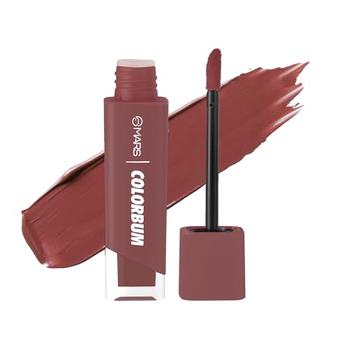 MARS Colorbum Liquid Matte Lipstick for Women | Smudge Free | Water Proof & Long-lasting (5.5ml) (12-Sultry Spain)