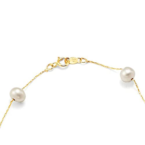 Ross-Simons 6-6.5Mm Cultured Pearl Station Necklace #TOP4
