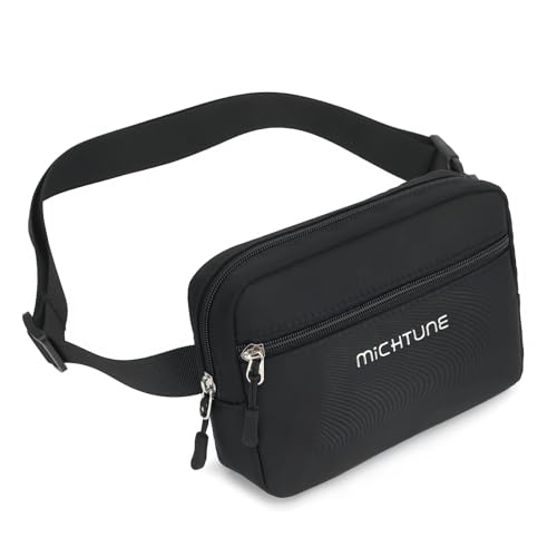 Belt Bag,Nylon Cross Body Fanny Pack for Women Men,Waterproof Fas...