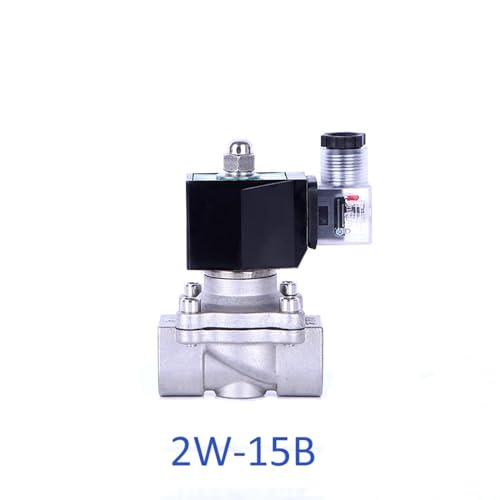 Électrovanne 12V basse pression 1/2 pouce en acier inoxydable BSP - 3