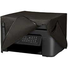 kwmobile Dust Cover Compatible with Epson Workforce WF-2930 - Printer Case - Fabric Protector Cover - Dark Grey