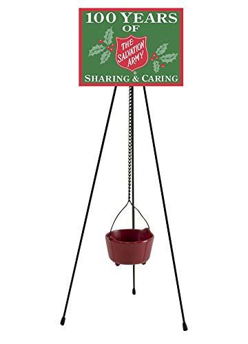 Byers' Choice Red Kettle with Tripod #430KE