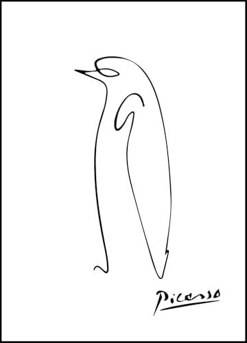 Peinture en ligne sur toile Pablo Picasso Le Pingouin art premium