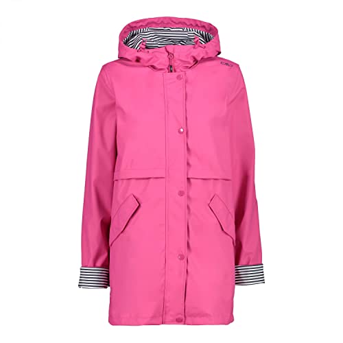 Chaqueta de mujer con capucha fija en talla grande XXXXL para evitar el frío