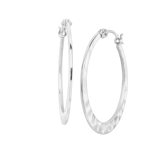 Silpada 'Full Circle' Sterling Silver Hoop Earrings