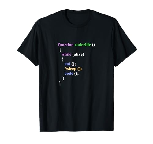 Funny Javascript Developer �v���O���~���O Eat Sleep Code Repeat T�V���c