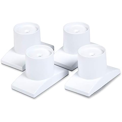 Wall Nanny Extender - 10 cm Baby Gate Extension - Extends Pressure Mounted Gates + Protects Walls + Stabilizes Gate - for Child, Pet & Dog Gates - Works on Stairs - 4 Pack Wall Protector - 4 Inches Cover