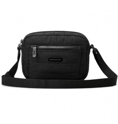 Image of Reebok Womens Crossbody Bags - Lightweight Sling Cell Phone Purse, Quilted Small Crossbody Bags Women