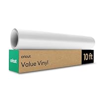 Cricut® Value Removable Vinyl, White (12 in x 10 ft)