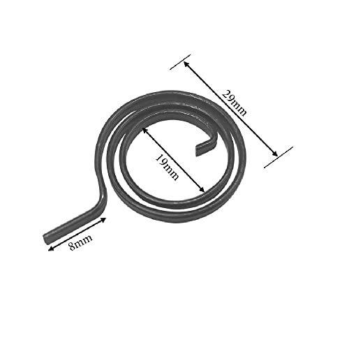 Flylock 5Pcs 2.5 Turn Replacement Spring for The Door Handle,Turning Lever Door Handles Lock Internal Repair Replacement