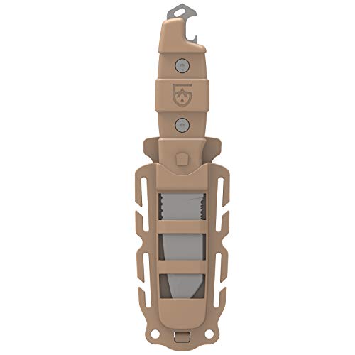Gear Aid Kotu Tanto Fixed Blade Knife With Sheath, Coyote, 3” #TOP3