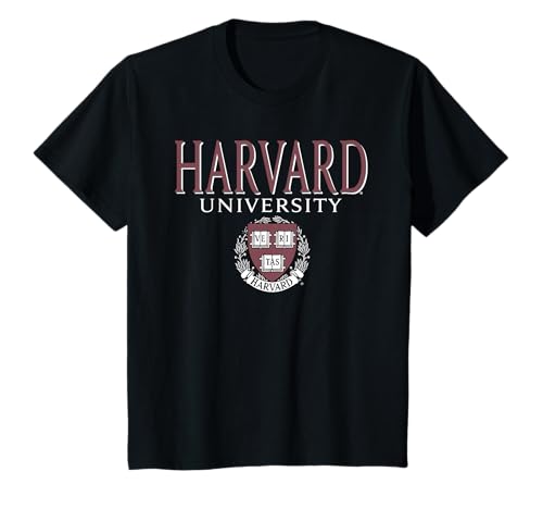 Harvard University Faded Veritas Crest Kids T-Shirt