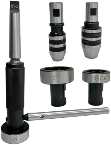 Kit Filetage/taraudage Pour Tour - Porte-filière Et Porte-taraud Cône Morse 2 - 8 Pièces