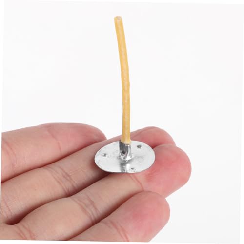 100 piezas de mechas trenzadas para velas pre-enceradas miniatura 3