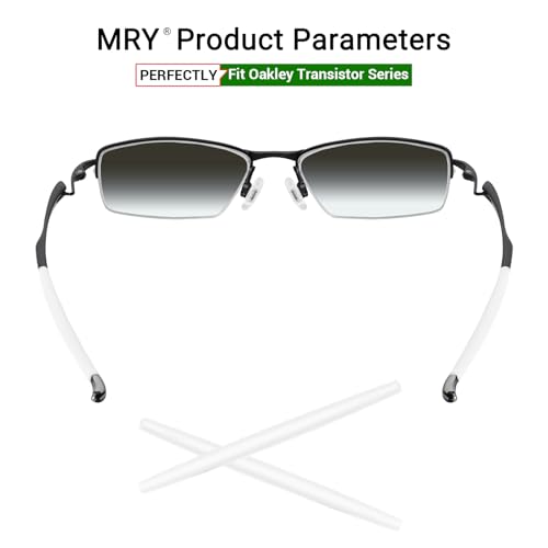 Almohadillas Mryok para Oakley Transistor y Spoke 0.5 blancas 2