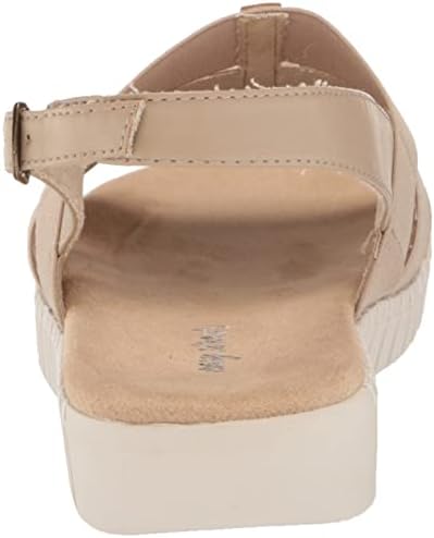 Easy Street Women's Maggie Flat Sandal, Natural Gore, 9.5 Wide | Image 2