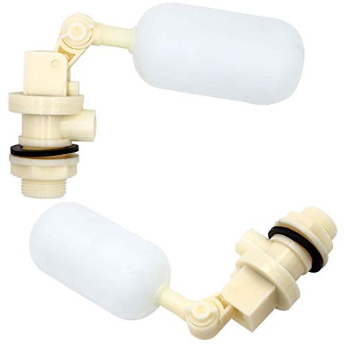 3 Pack Float Valve With Adjustable Arm Stable Water Float Valve Shut Off 1/2" Automatic Waterer Float Ball Valve Fill Feed Tank Water Trough For Horse Cattle Goat Pig Dog #TOP6