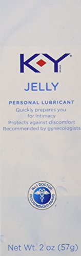 K-Y Jelly Personal Water Based Lubricant, 2 oz(Pack of 5)
