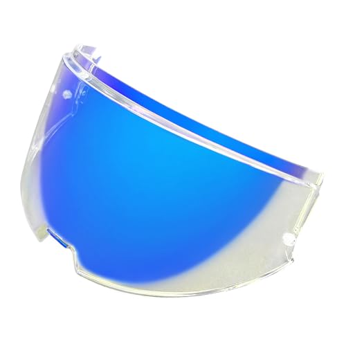 ヘルメットバイザー, Advantヘルメットバイザー LS2 FF906 Advantフェイスシールドレンズ オートバイアクセサリー Viseira Capacete Sunscreen(Clear Blue)
