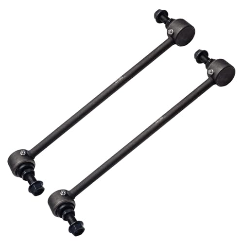 Image of Detroit Axle - 8pc Front End Kit for 2004-2012 Chevy Malibu Pontiac G6 Saturn Aura 2005 2006 2007 2008 2009 2010 2011, 2 Lower Control Arms Ball Joint 2 Sway Bars 4 Outer Inner Tie Rods Replacement