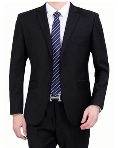 Formal Mens 2 Piece Suits Blazer and Pants Business Suit Wedding Party Evening Dinner