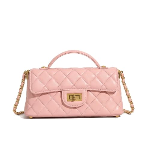 Chain women's bag tote shoulder crossbody bag diamond plaid bag4