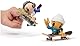 Tech Deck Sk8 Crew, 2er-Set: 2 Fingerboards jeweils mit Cooler Skater-Figur, Figuren abnehmbar und kompatibel mit Anderen Fingerboards, ab 5 Jahren (Sortiert, Zufallsauswahl)