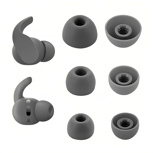 Ya en manzanajugosa.com: Adhiper Almohadillas de Repuesto para Beats Fit Pro, Studio Buds y Studio Buds+ – 3 Pares, Tamaños S/M/L, Puntas de Silicona Suave, Reducción de Ruido y Ajuste Cómodo y Seguro (Gris Salvia)
