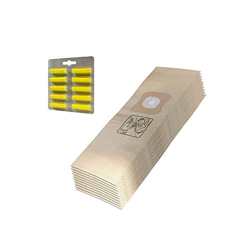 Contenuto: 10 pezzi Sacchi, Sacco per Aspirapolveri + 10 Profumini, Deodorante, Profumatore, Profumatori, Profumate, Profumazione, Deos