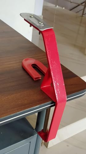 Coconut Scraper/Grater/Chirava - 1 Piece (Powder cotted - Red)