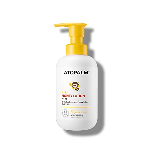 Atopalm Kids Honey Lotion 10.1 Fl. Oz, 300Ml, Manuka Honey Moisturizing Body Lotion For Sensitive Skin, Hypoallergenic, Long-Lasting Hydrating Skincare For Dry Skin, Nourishing Facial Moisturizer #TOP11