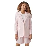 Coupe : ample VERO MODA VMZELDA Blazer pour Femme, Rose/Motif Parfait, 36