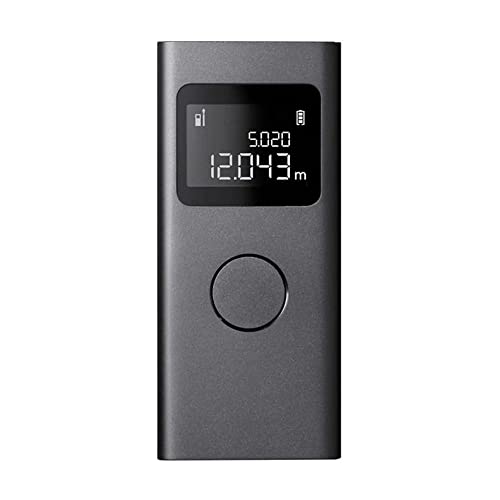 XIAOMI Smart Laser Measure   Medidor láser con Pantalla LCD de 1,23 Pulgadas, Alta precisión, Control Remoto de App, Gris Oscuro