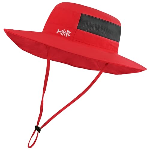 Image of BASSDASH UPF 50+ Sun Fishing Hat Water Resistant with Detachable Neck Flap