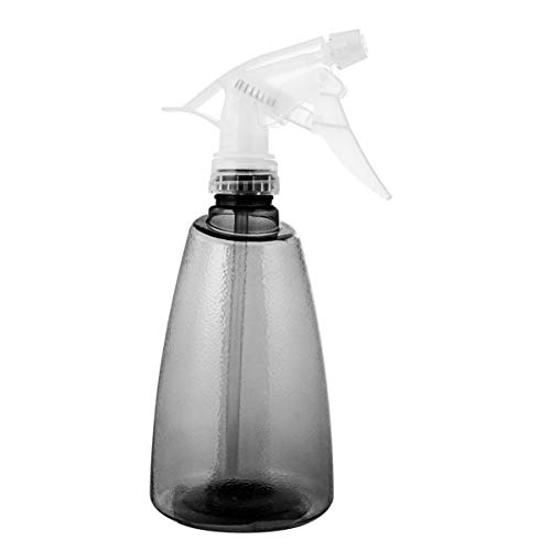 Preisvergleich Produktbild Solustre 500ml Wassersprühflasche Zerstäuber PP Plastik Sprüher nachfüllbare Reise Sprühflasche für Parfüm Kosmetik Reinigung Garten Zimmerpflanzen Bewässerung Grau