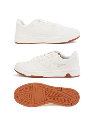 Image of XTEP Mens Sneakers Non Marking Skateboard Shoe I Durable Grip I Indoor Sports Support I Stable Traction I Casual Sports Shoe