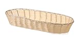 375x140x(h)70 mm HENDI Cesta para pan oval - 375x140x(H)70 mm