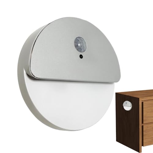 Lámpara de pared recargable genérica | Luz de pared inteligente Luz nocturna inalámbrica | Iluminación inalámbrica con sensor de movimiento para mesita de noche cocina armario