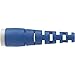 Panduit Fiber Optic Network Connector - 10 Pack - 1 x SC Male - Blue - TAA Compliance