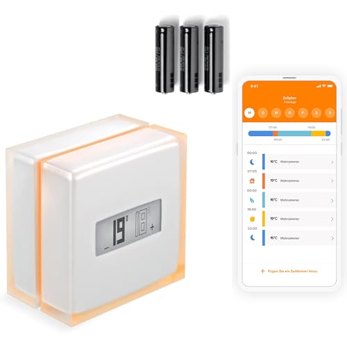Netatmo Thermostat Intelligent, Energieeffizient. WiFi - Steuern...
