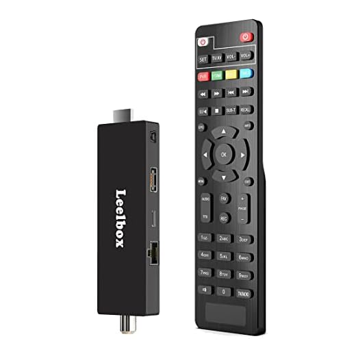 Decodificador TDT Terrestre, DVB T2 H.265 Hevc Main 10 bit, Receiver TV SCART HDMI Full HD 1080p recibe Todos los Canales gratuitos, admite Multimedia PVR USB WiFi [2in1 Universal Remote]