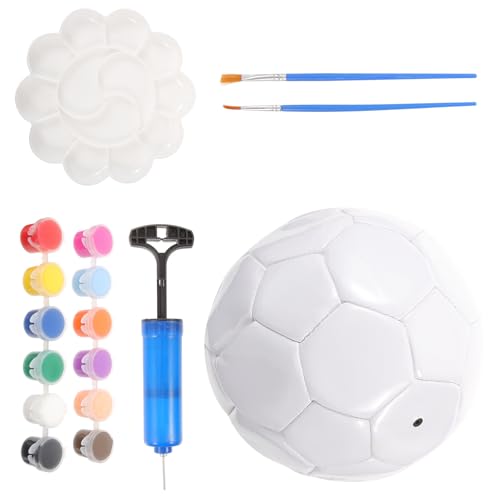 Kit de dibujo de fútbol para tardes de manualidades creativas en familia con niños