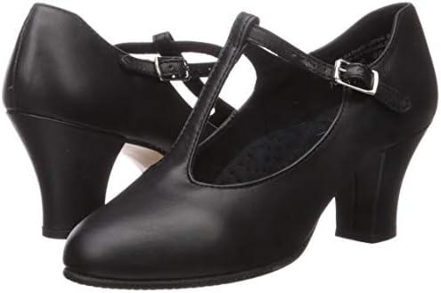 Capezio Adult T-Strap Character Shoe (700) -CARAMEL -8 | Image 6