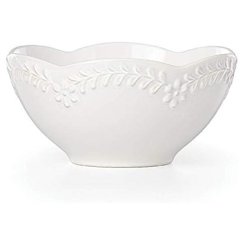 Lenox White Chelse Muse Floral Ap Bowl Cover