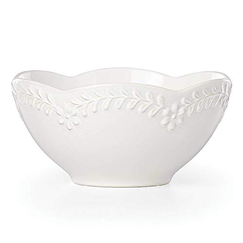 Lenox White Chelse Muse Floral Ap Bowl, 0.84 LB