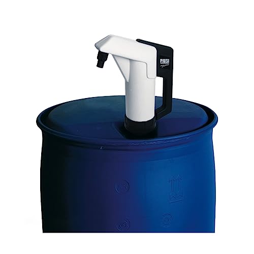 Piusi Handkolbenpumpe für AdBlue/Urea/DEF und Wasser Nachfüllung für Fässer, Saugschlauch + 3 m Abgabeschlauch und Fassadapter | Suzzarablue Handpumpe F0033210A