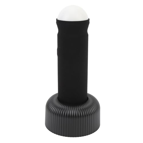 Lámpara de noche LED recargable con diseño tirador innovador negro miniatura 3